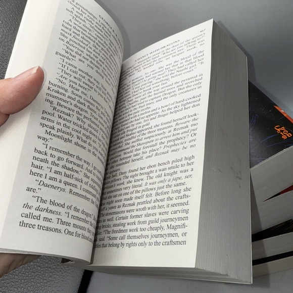 The Complete Game Of Thrones Book Series New- Been Stored Some Wear To Covers - Picture 5 of 11